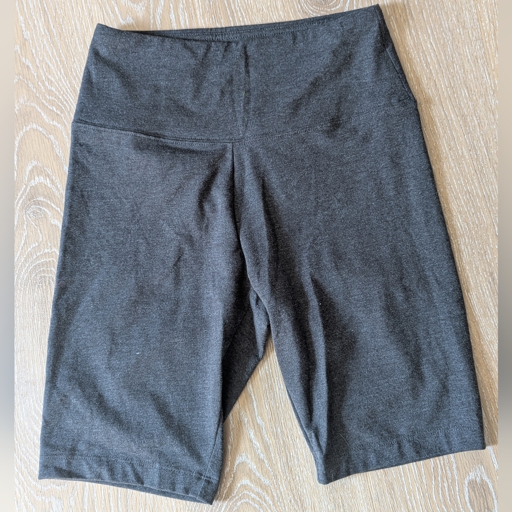 NOBO Women's Charcoal High-Rise Bike Shorts